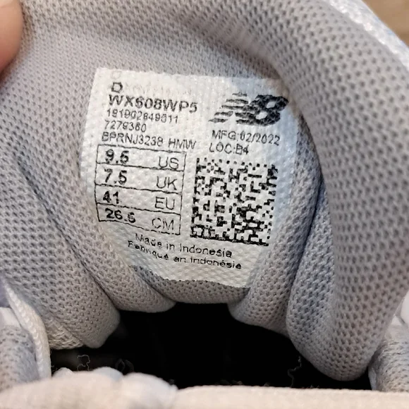 New Balance 608 White with Pink Accents - Picture 5 of 15